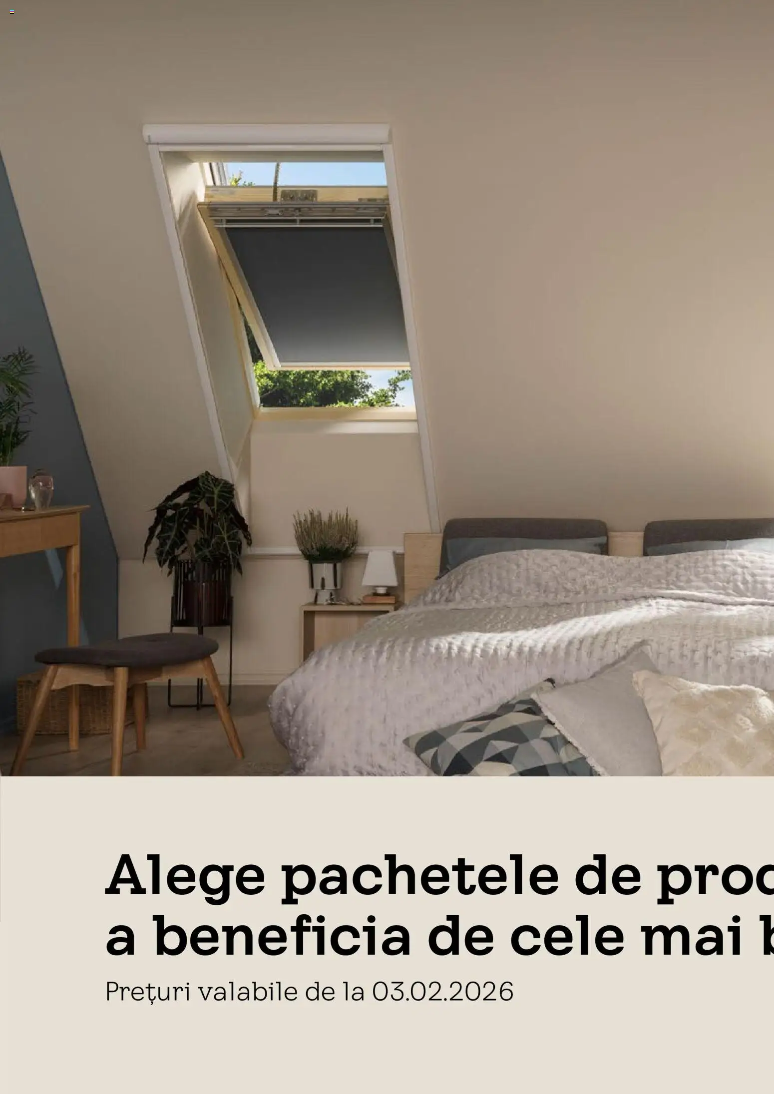 Previzualizarea de cataloage: Velux Catalog - Explorează pachetele de produse valabil de la 03.02.2026