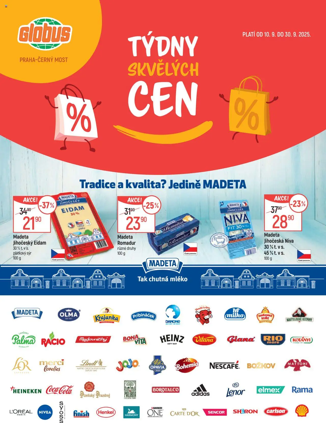  Globus leták od 10.09.2025 >> Akční nabídka "Praha Černý Most"