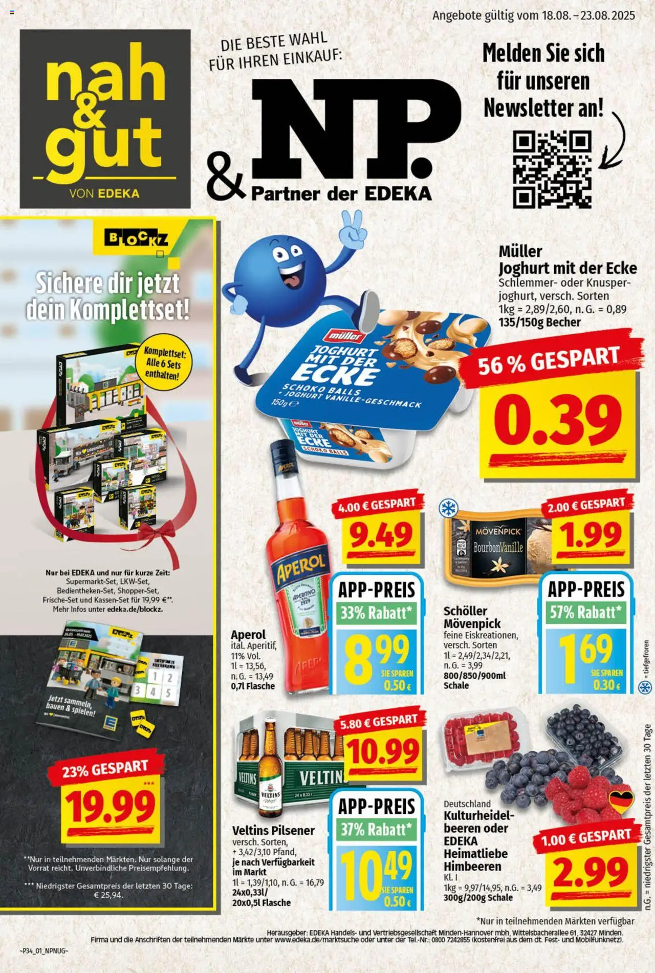 NP Discount Prospekt (vom 18.08.2025 - 23.08.2025)