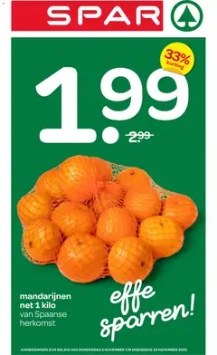 Voorbeeld van Folder van winkel Spar geldig vanaf 06-11-2025