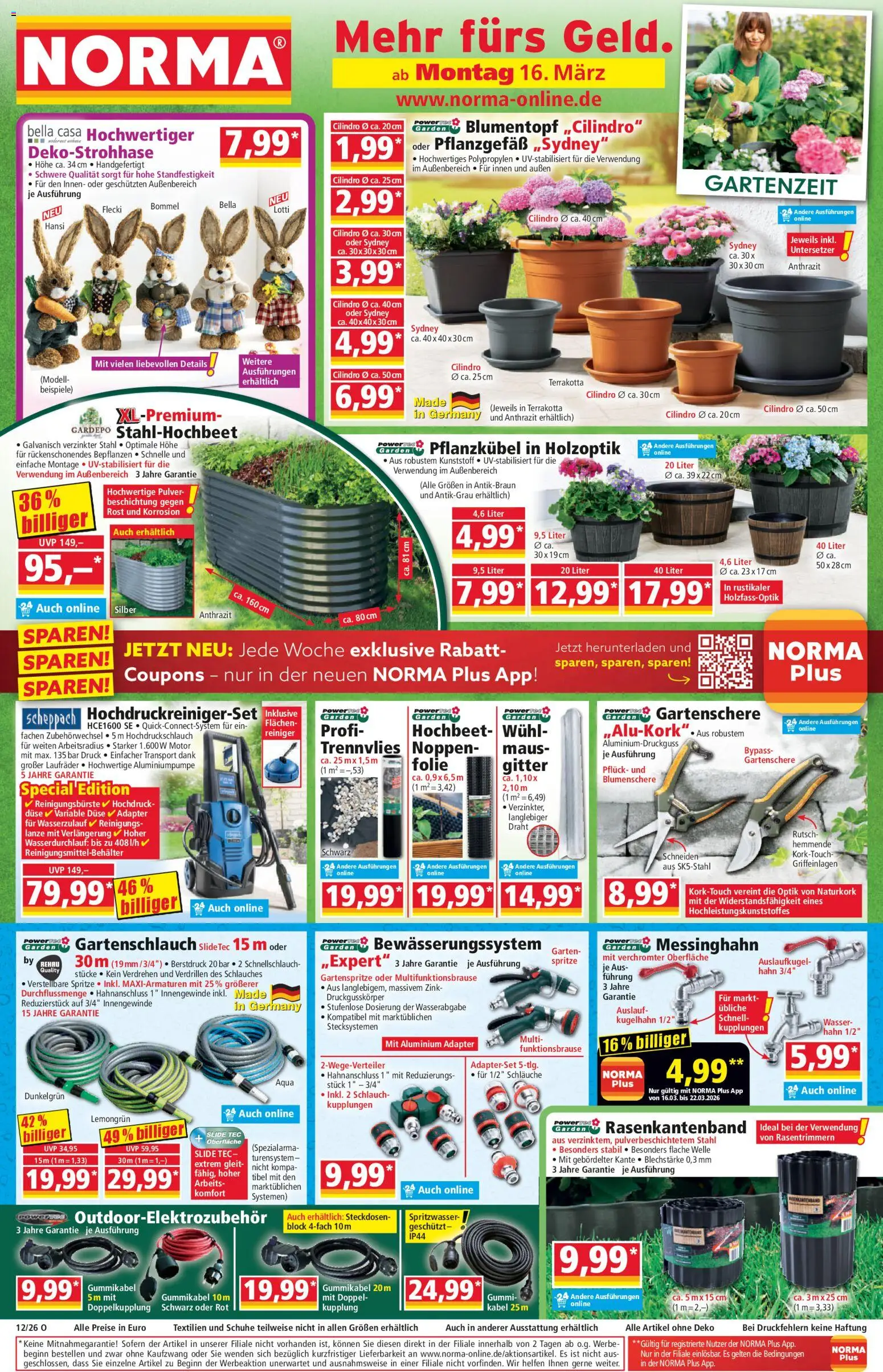 Vorschau von dem Prospekt des Geschäftes Norma, gültig ab dem 16.03.2026