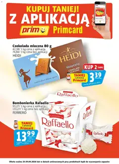 Pogląd gazetki "Prim Market promocje - Primcard" ze sklepu Prim Market ważnej od 23.04.2026
