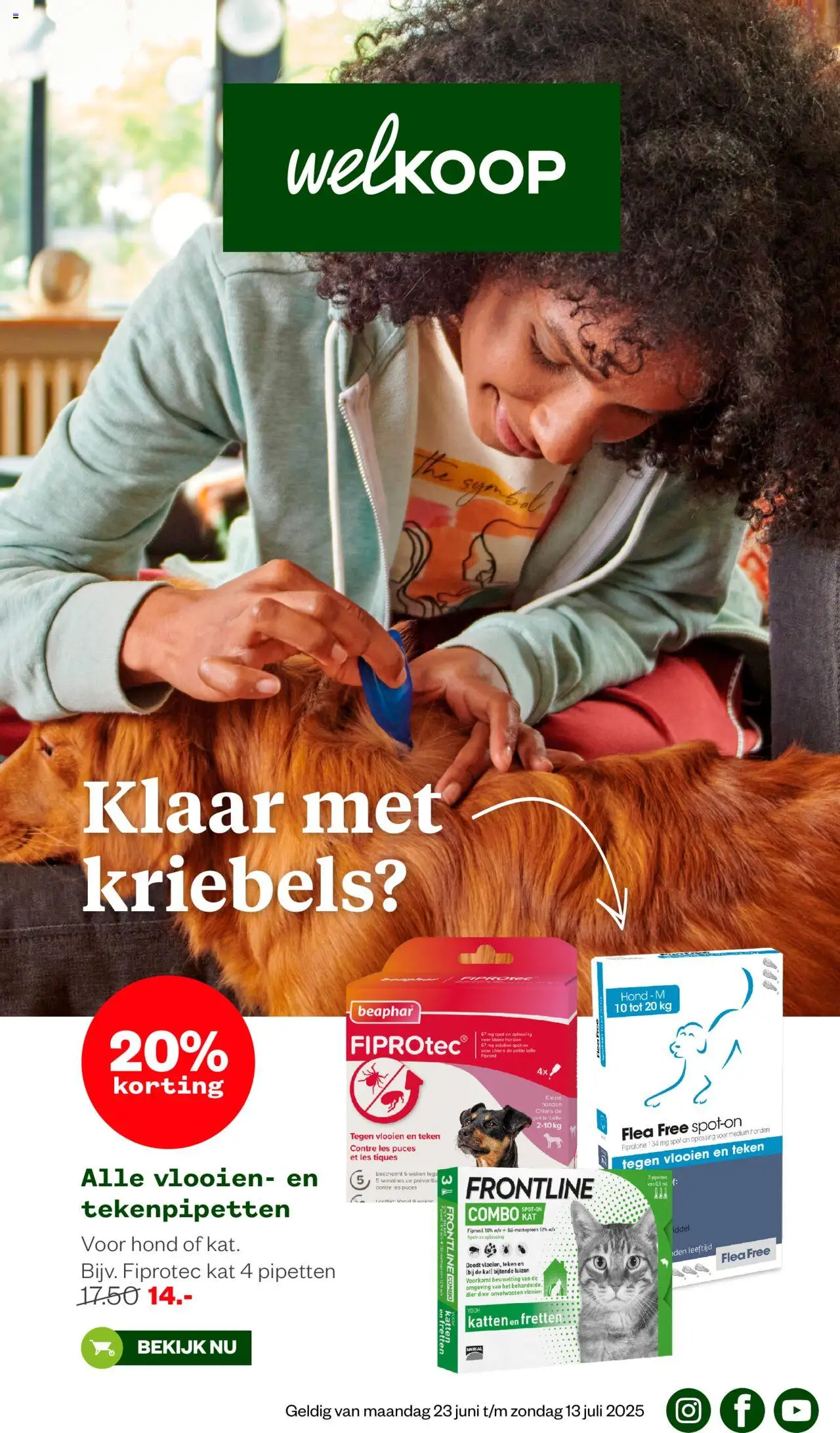 Welkoop shop Folder geldig vanaf 23-06-2025 - Paginanummer 1 - Zwembad