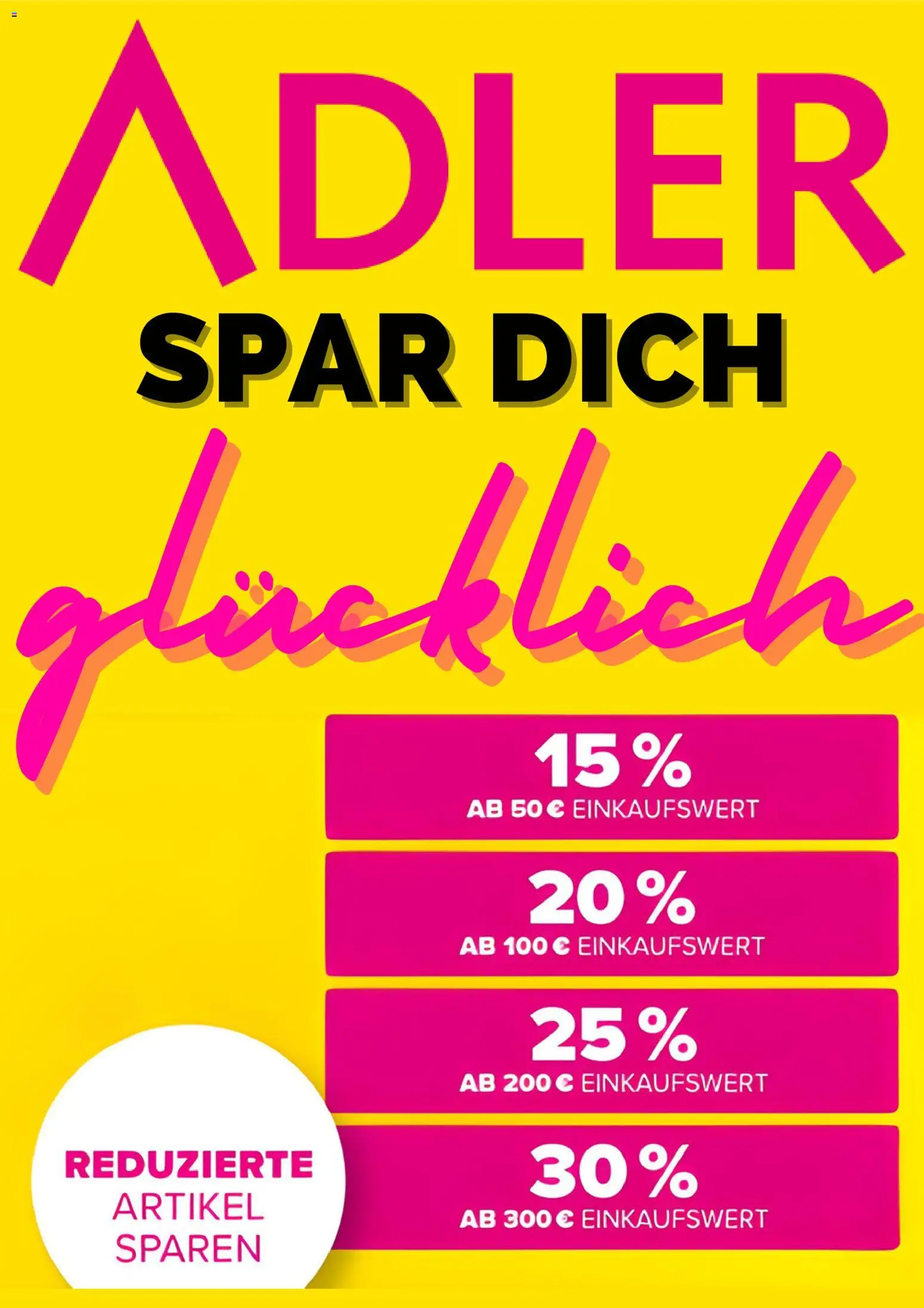 Vorschau von dem Prospekt des Geschäftes Adler, gültig ab dem 06.02.2026