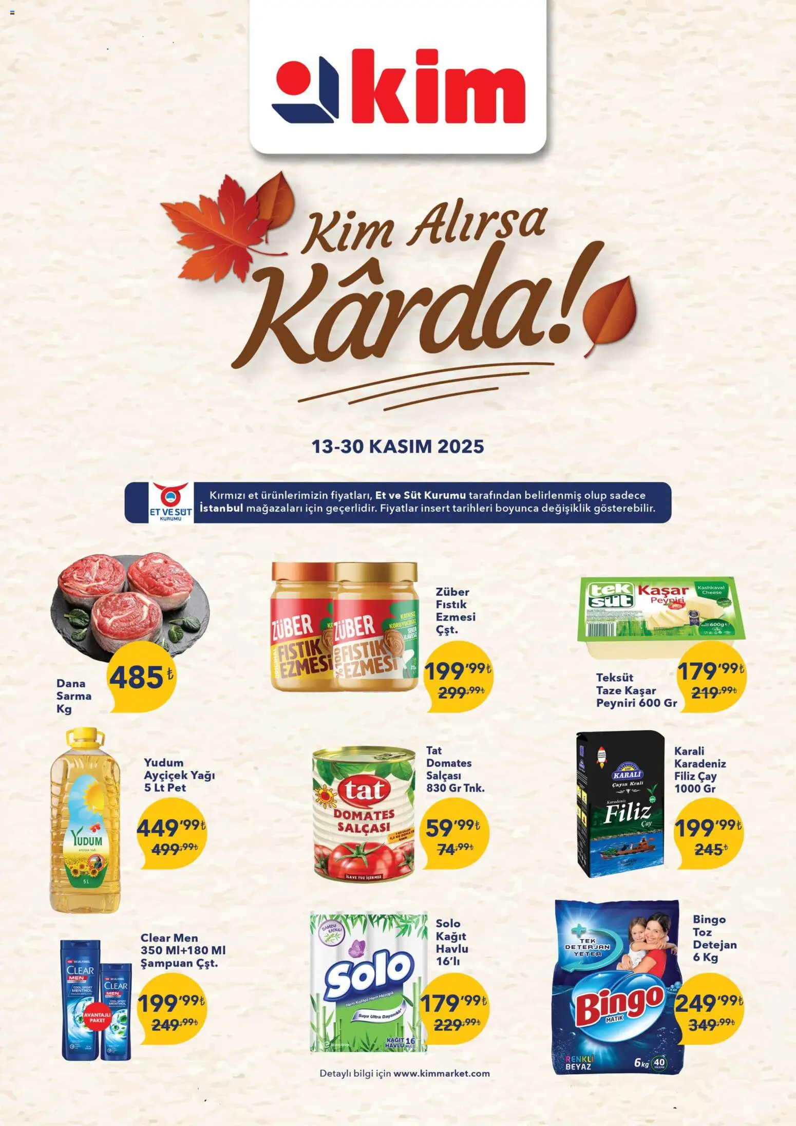 Kim Market Katalog - Marmara Insert 13.11.2025 - Broşürünün önizlemesi