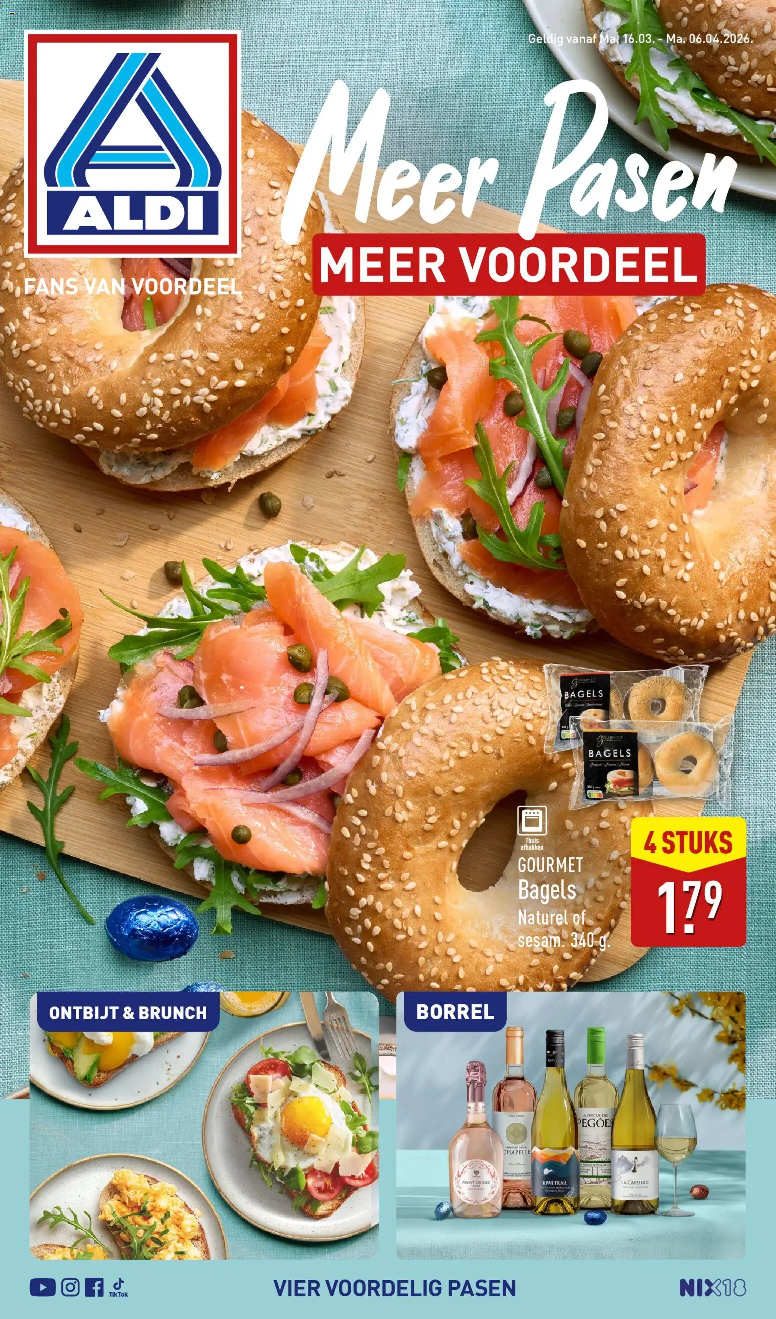 Voorbeeld van Aldi folder - Paasfolder van winkel Aldi geldig vanaf 16-03-2026