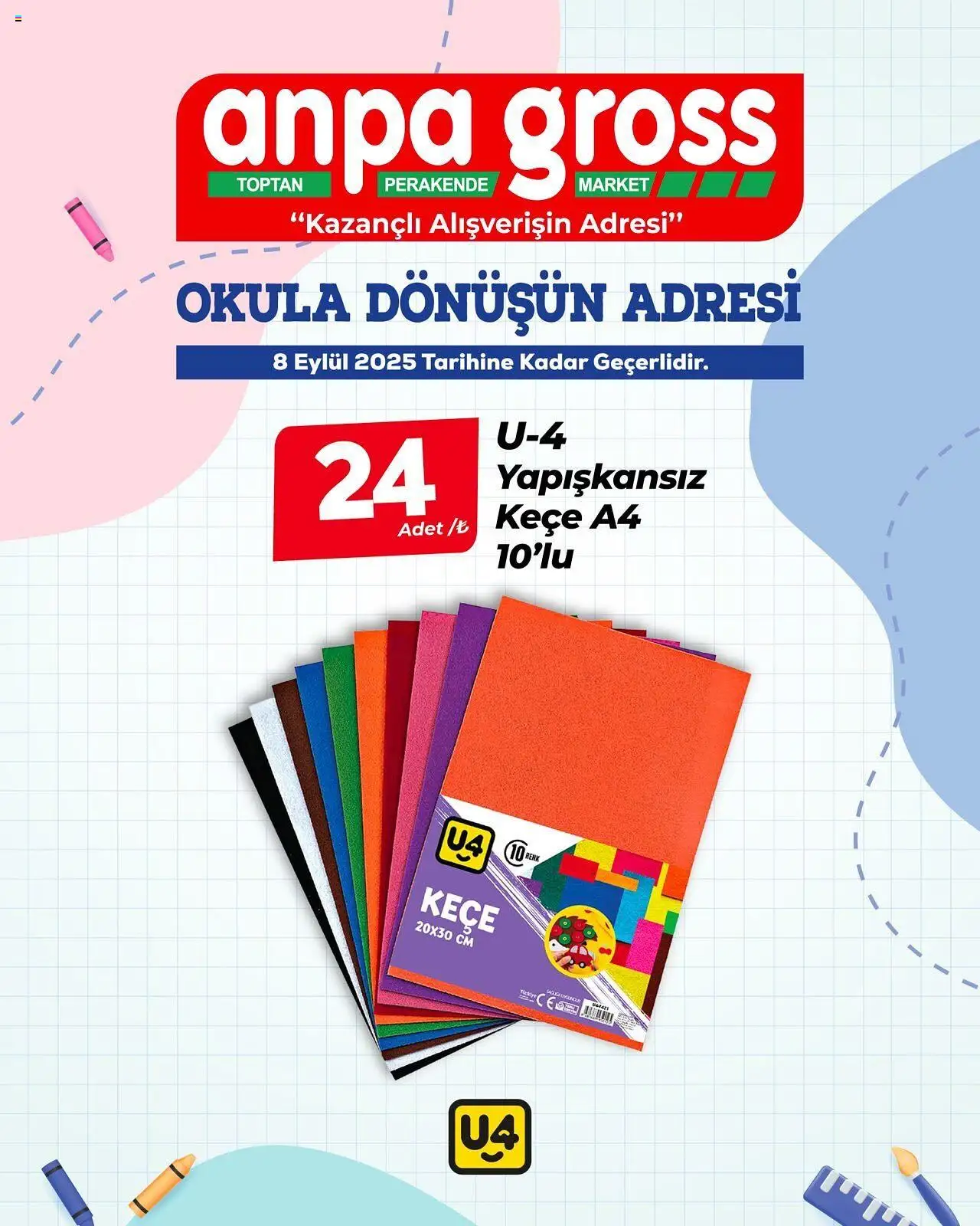 Anpa Gross Okula Dönüş - U-4 (03 - 08 Eylül 2025) - Sayfa numarası 1