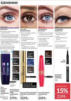 Avon - AVON online katalógus 2025 novemberi megtekintése, amely érvényes 2025.11.01.-től | Oldal: 85