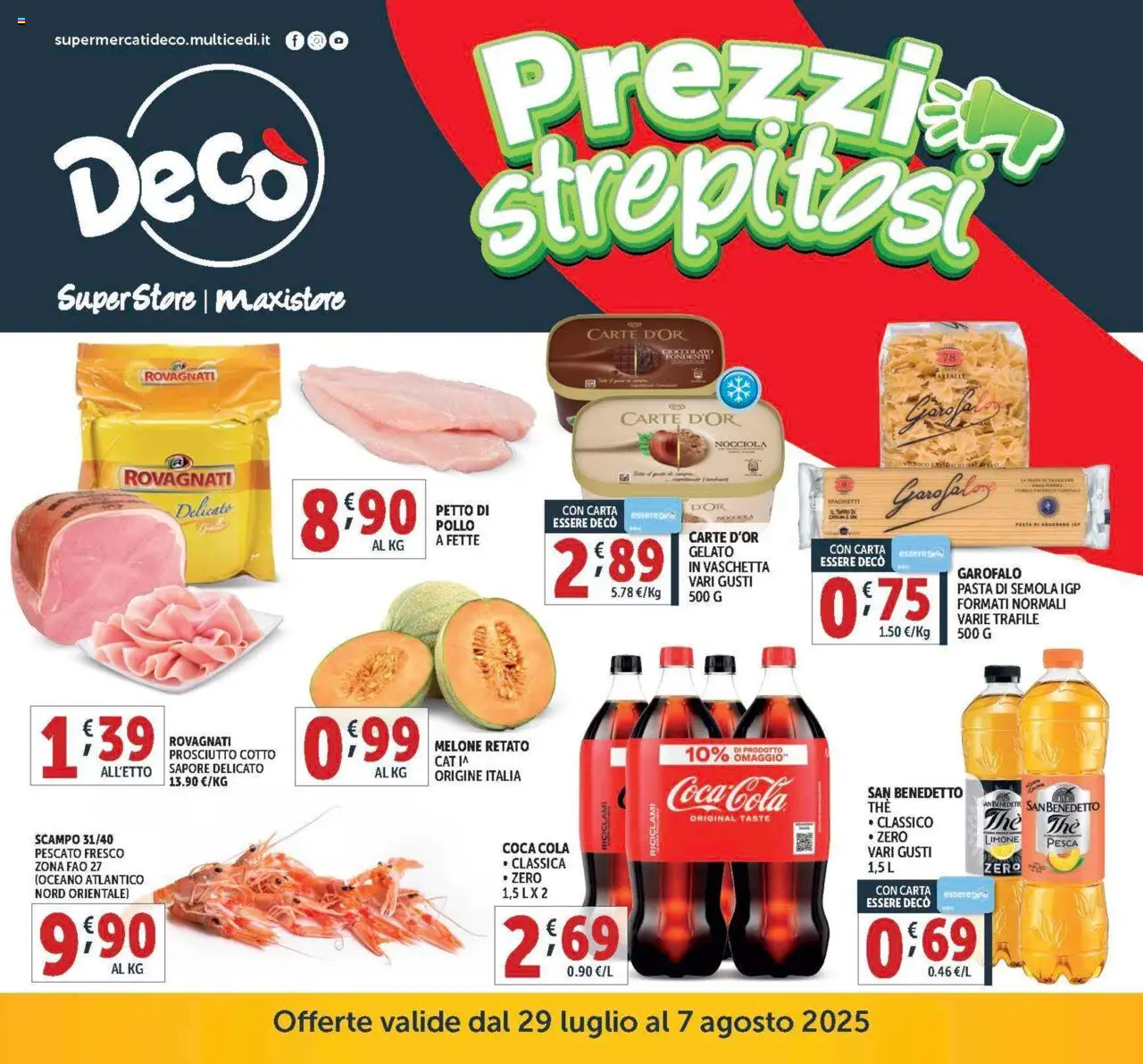 Volantino Decò valido da 29/07/2025 numero di pagina 1