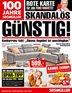 Vorschau von dem Prospekt des Geschäftes Segmüller, gültig ab dem 16.08.2025