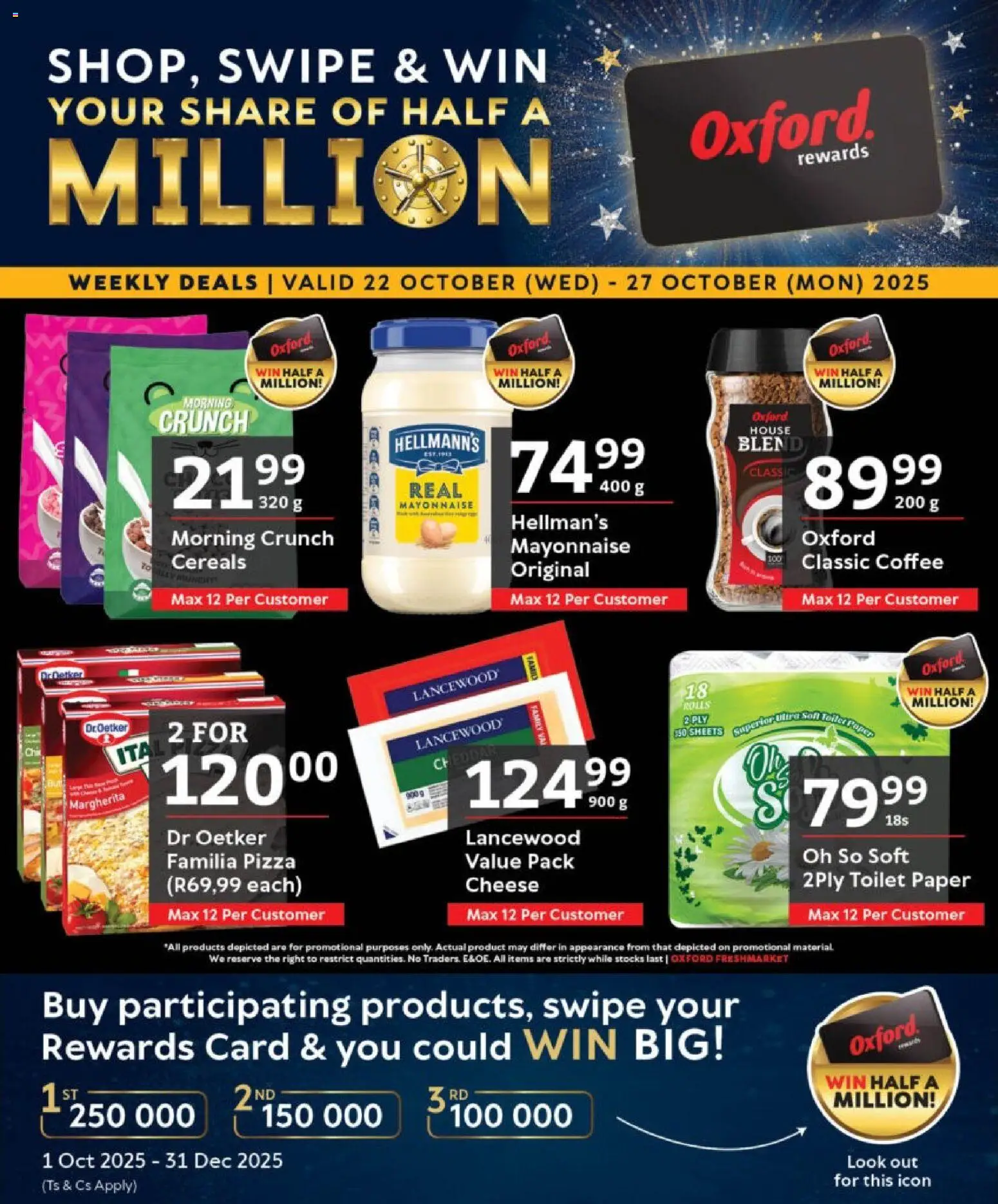 Oxford Freshmarket Specials from 22/10 - 27/10/2025 > Promotions