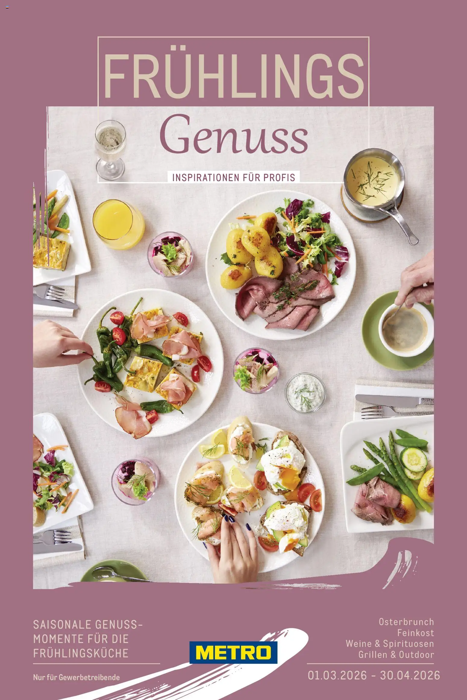 Vorschau von dem Prospekt des Geschäftes Metro, gültig ab dem 01.03.2026