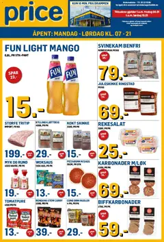 Forhåndsvis Kundeavis fra butikk Price Lagerbutikk gyldig fra 09/01/2026