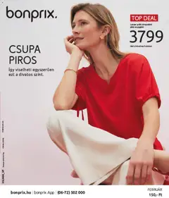 Bonprix - Bonprix katalógus - Csupa Piros megtekintése, amely érvényes 2026.03.30.-től