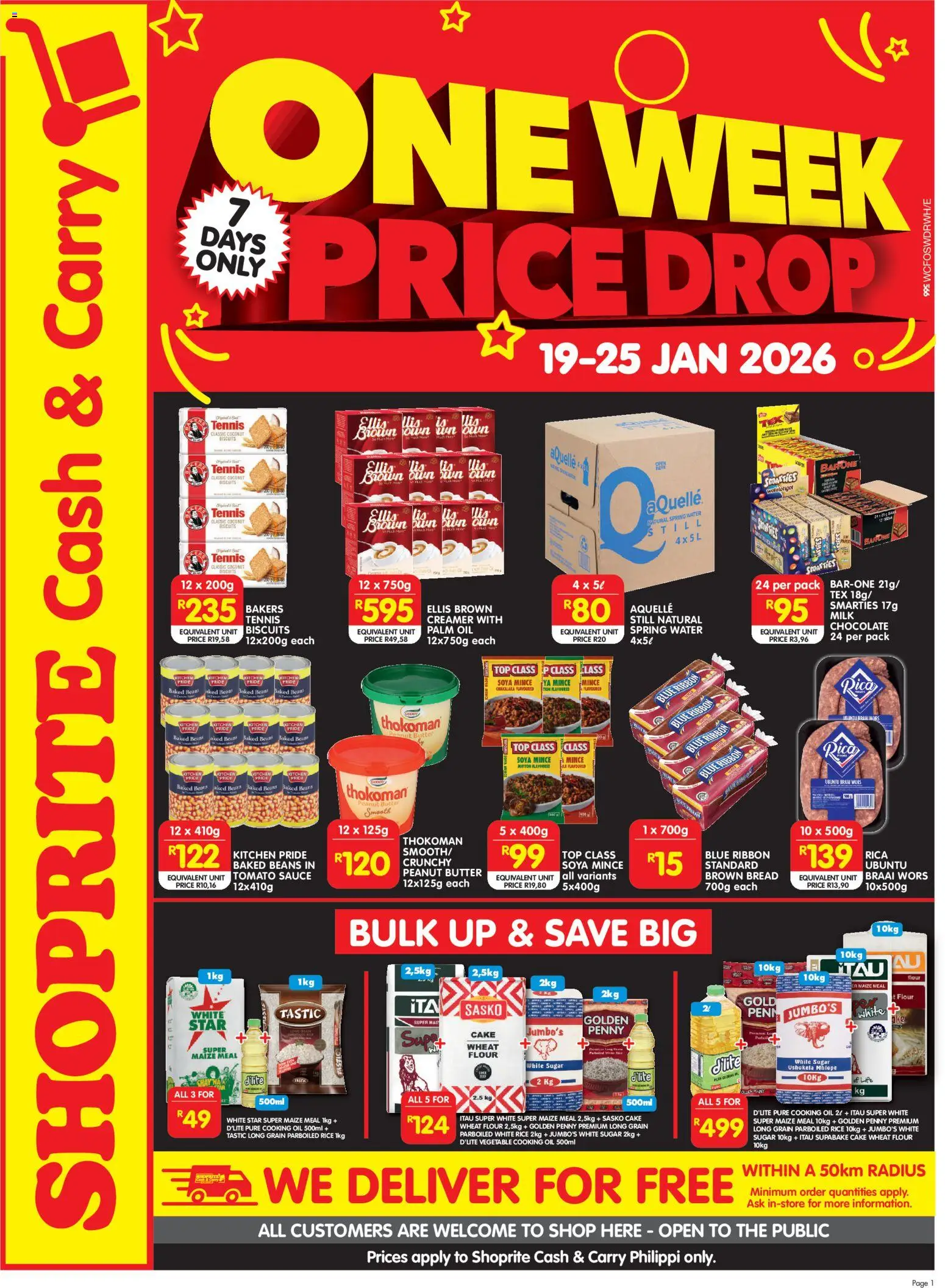 Preview of Shoprite flyer valid from 19/01/2026
