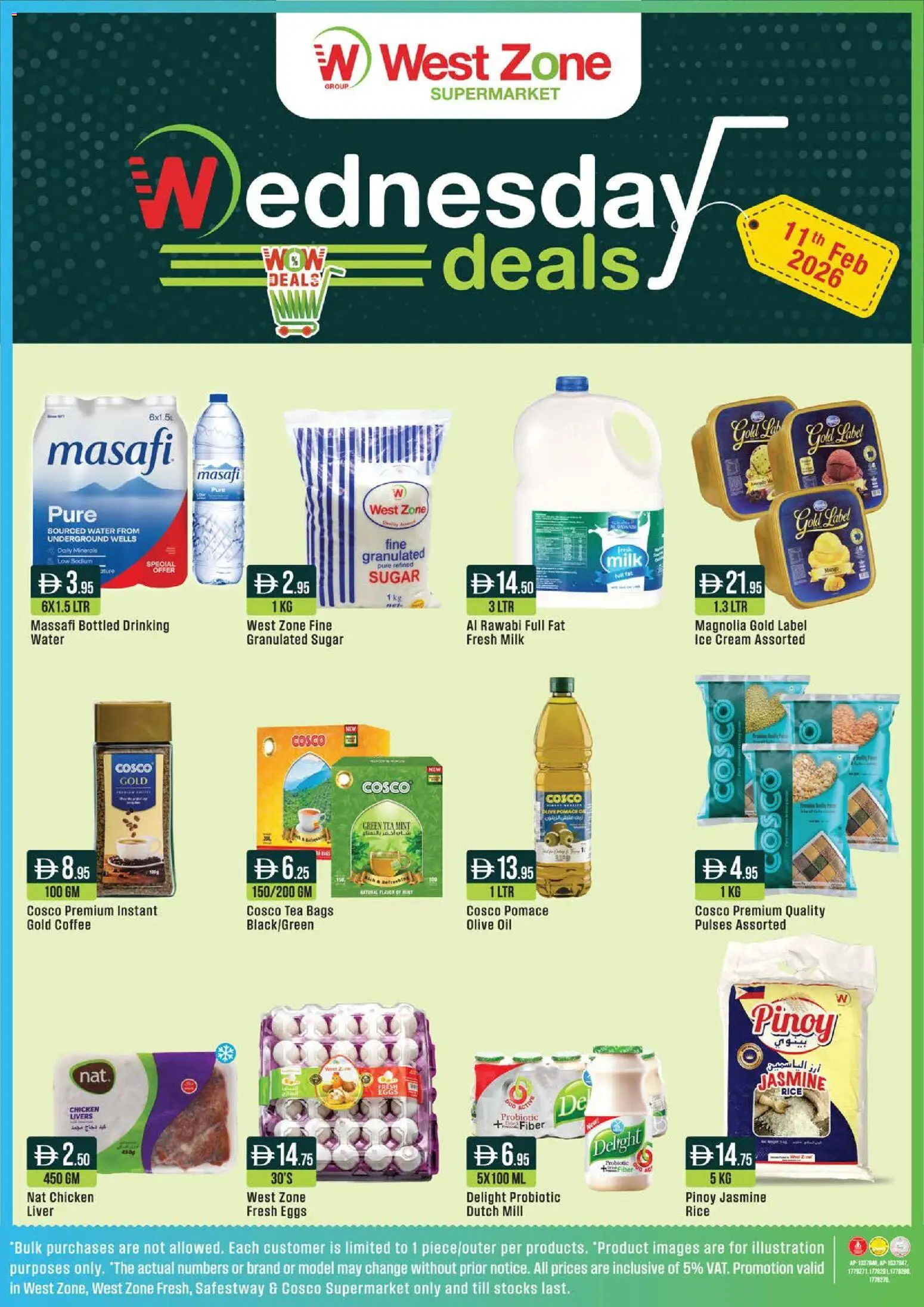 Preview of the catalogue Offers of store Westzone Supermarket valid from 11 Feb, 2026