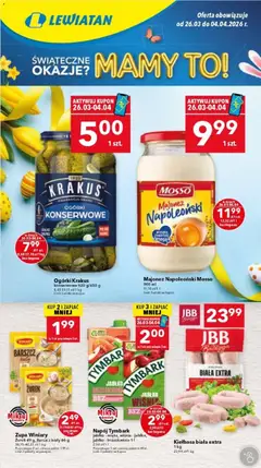 Pogląd gazetki "Lewiatan gazetka - Warszawa" ze sklepu Lewiatan ważnej od 26.03.2026