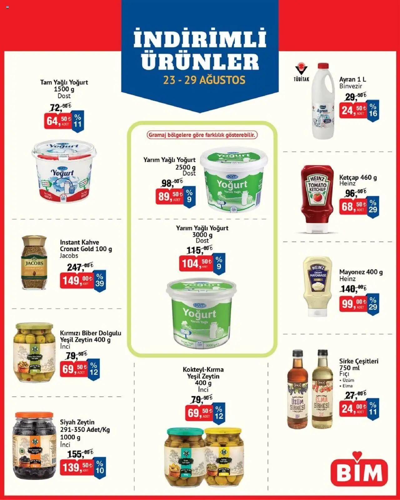 BİM Katalog bu hafta (23 Ağustos 2025) - Aktüel Broşür - Sayfa numarası 1