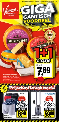 Voorbeeld van Folder van winkel Vomar geldig vanaf 04-01-2026