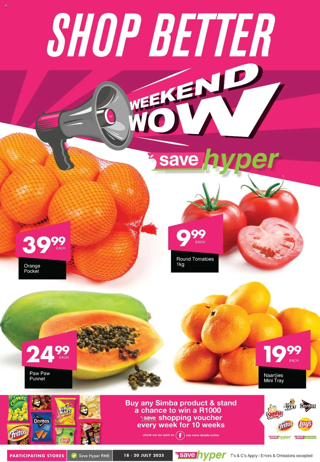 Save WOW Deals from 18/07 - 20/07/2025 > Promotions