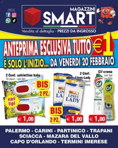 Anteprima dell'opuscolo Attuale volantino dal negozio Magazzini Smart valido da 20/02/2026