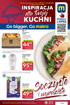 Pogląd gazetki "Oferta dla gastronomii" ze sklepu Makro ważnej od 03.03.2026