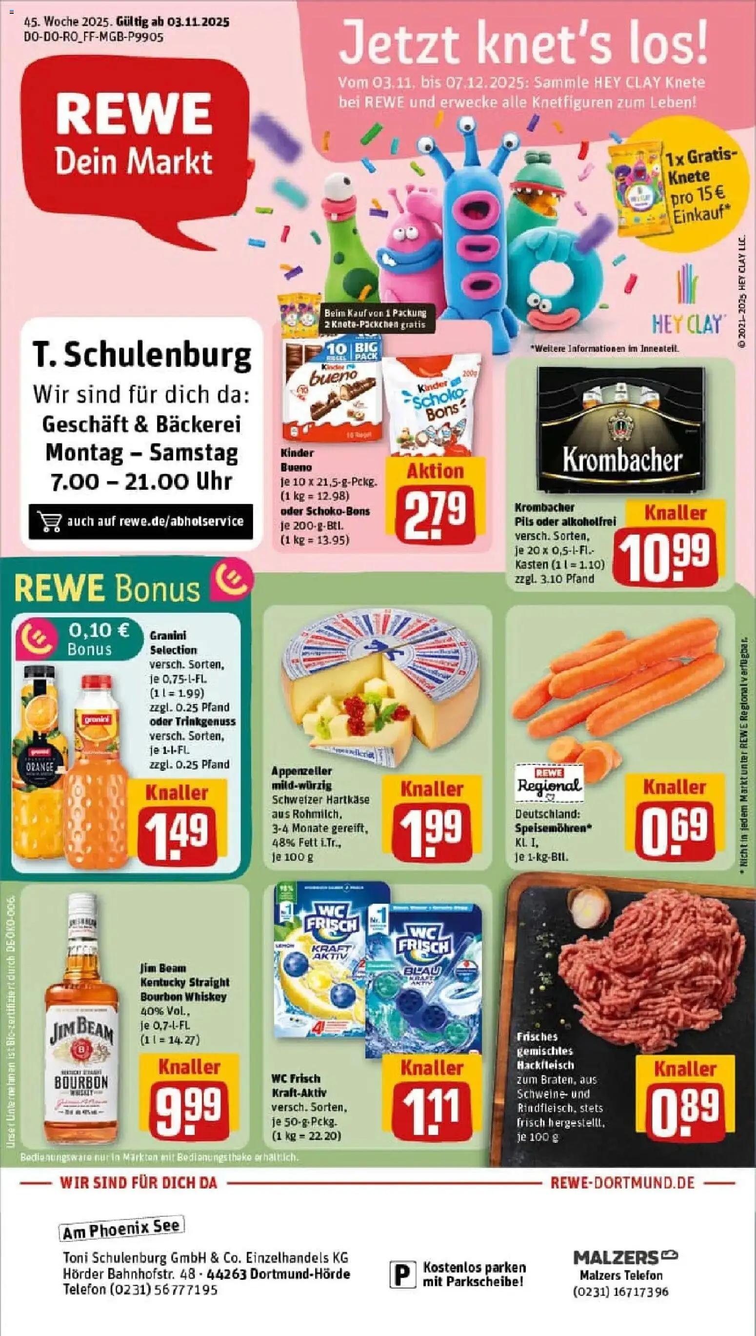 Vorschau von dem Prospekt des Geschäftes Rewe, gültig ab dem 03.11.2025