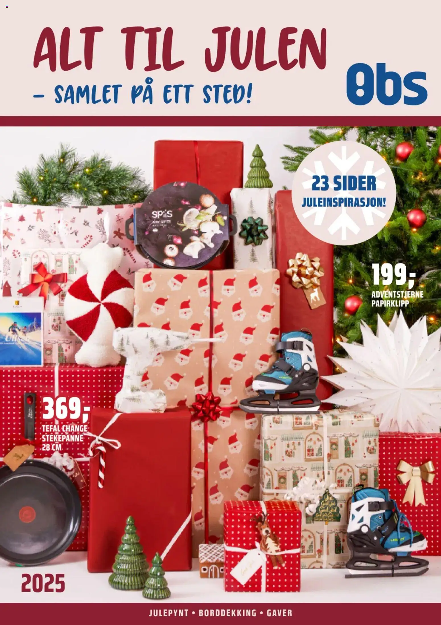 Forhåndsvis Julemagasin 2025 fra butikk Coop Obs gyldig fra 02/11/2025 - Stekepanne