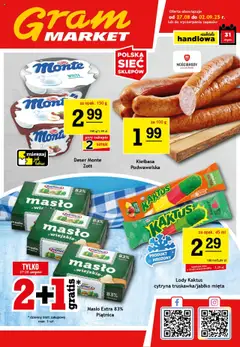 Pogląd gazetki "Gazetka" ze sklepu Gram Market ważnej od 27.08.2025