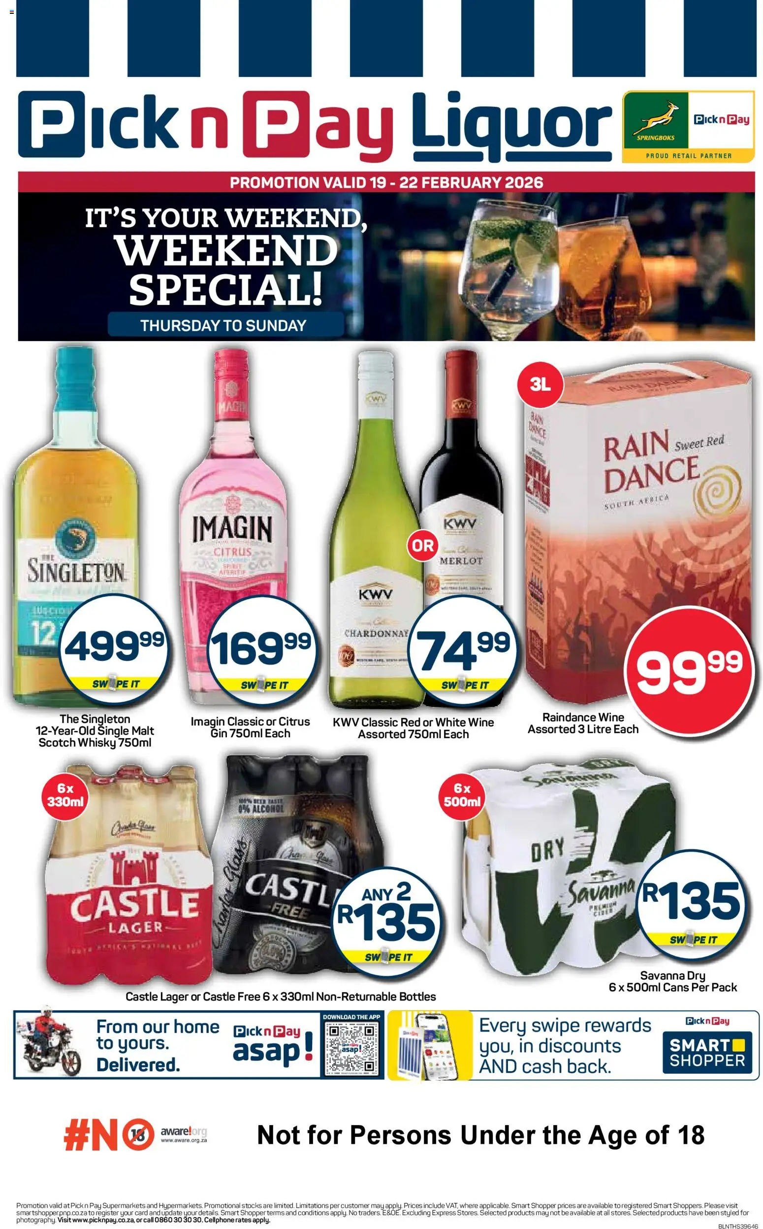 Preview of Pick n Pay flyer valid from 19/02/2026