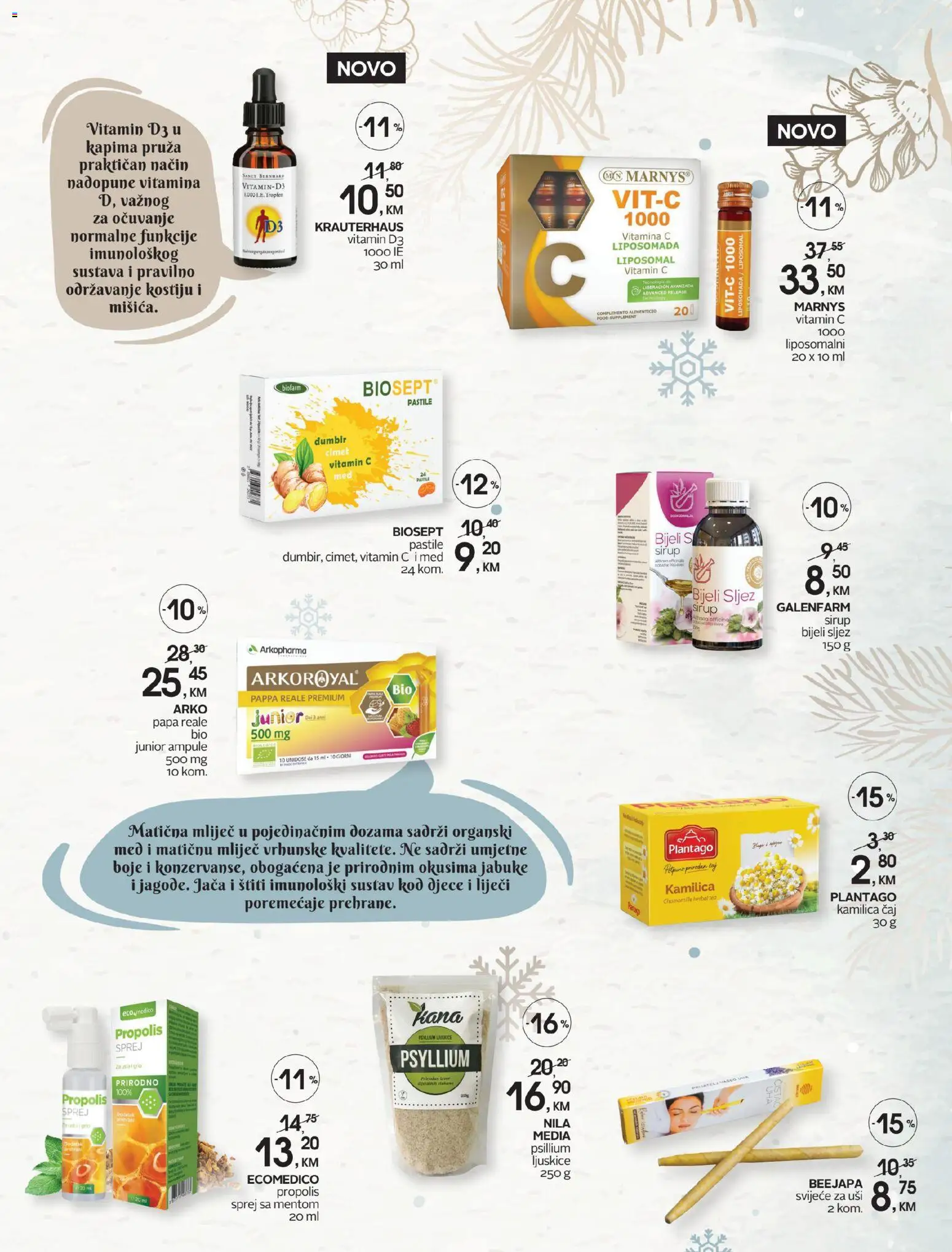 Pregled letka Katalog trgovine CM vrijedi od 2026.01.09