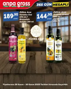 Anpa Gross İndirim 26.11.2025 - Broşürünün önizlemesi