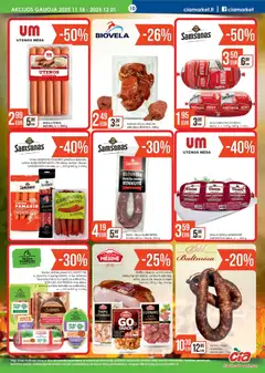 ČIA MARKET parduotuvės leidinio Leidinys galiojančio nuo 2025.11.18 peržiūra | puslapis: 10