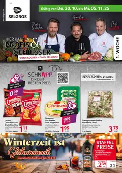 Vorschau von dem Prospekt des Geschäftes Selgros, gültig ab dem 30.10.2025