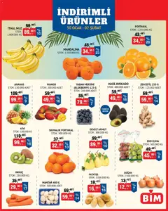 BİM Meyve Sebze, İndirim 30.01.2026 - Broşürünün önizlemesi