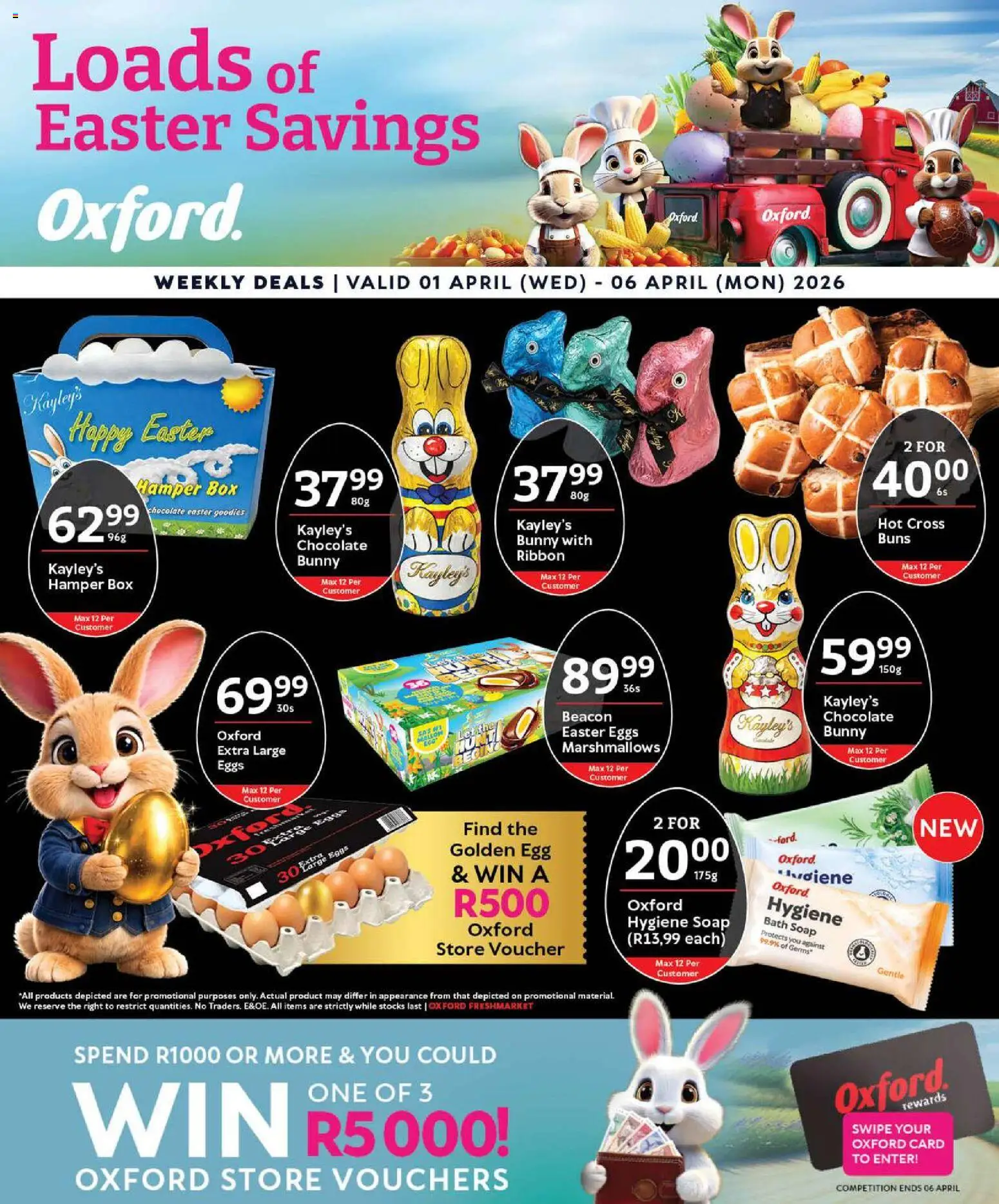 Preview of Oxford Freshmarket flyer valid from 01/04/2026