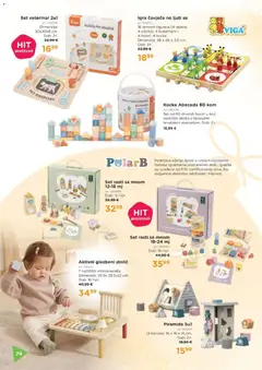 Pregled letka Katalog trgovine Baby Center vrijedi od 03.12.2025 | Stranica: 74