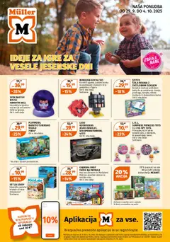 Predogled kataloga iz trgovine Müller veljaven od 29.09.2025