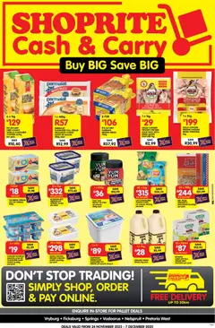 Preview of Shoprite flyer valid from 24/11/2025