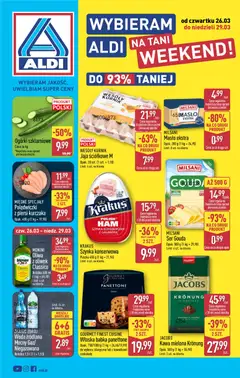 Náhled nabídky: Aldi Polsko Aldi Polsko leták - Oferta weekendowa platný od 26.03.2026