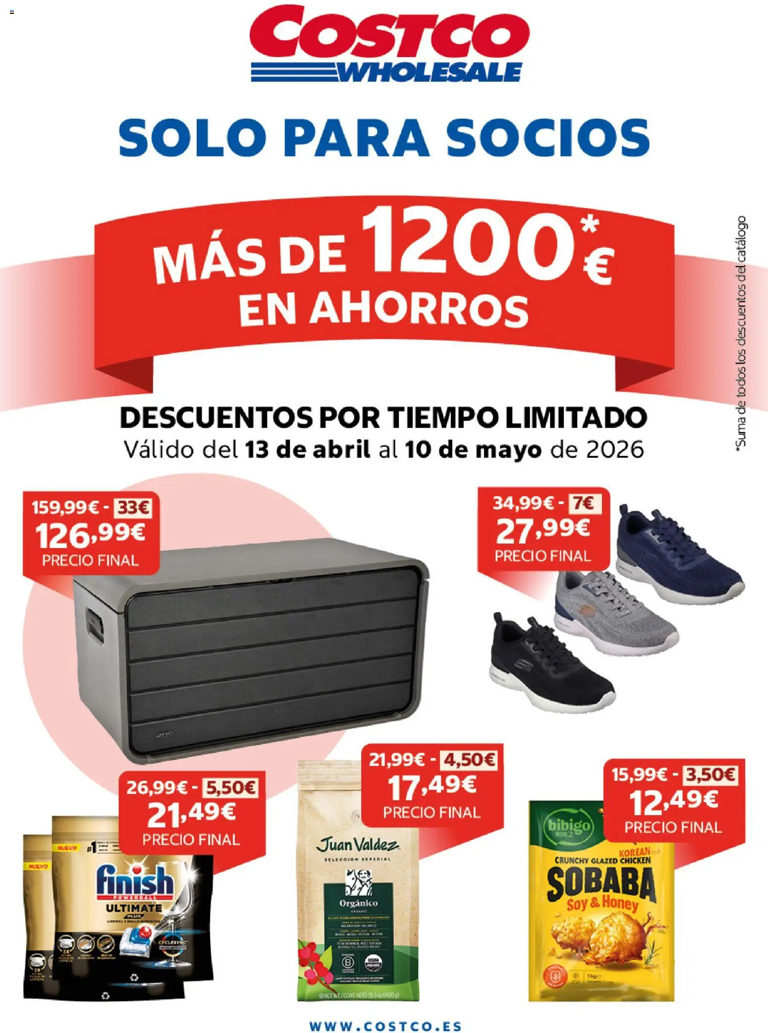 Vista previa del folleto de la tienda Costco válido desde el 13/04/2026 