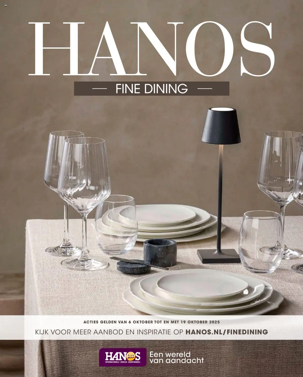 Hanos shop Special Fine Dining 2025 geldig vanaf 06-10-2025 - Paginanummer 1