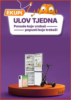 Pregled letka Katalog trgovine eKupi vrijedi od 19.08.2025
