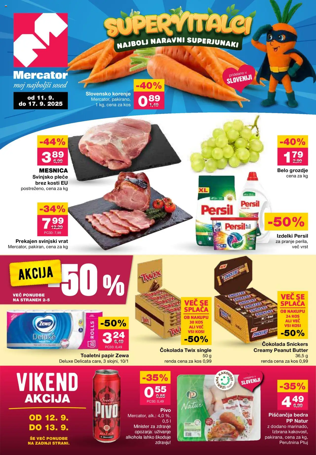 Mercator Katalog od 11.09.2025 - aktualna ponudba - stran 1