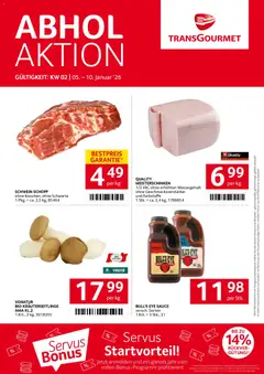 Vorschau der Angebote: Transgourmet Flugblatt gültig ab 05.01.2026
