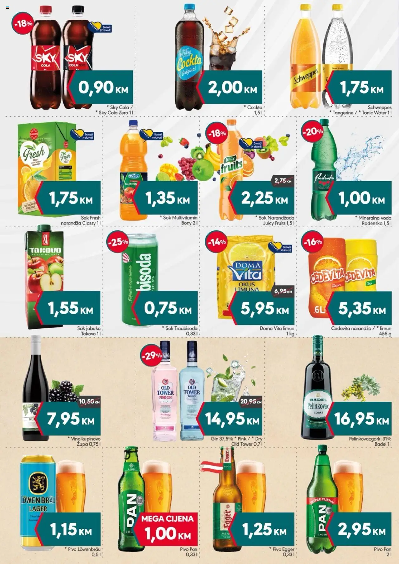 Pregled letka Katalog trgovine Mega Diskont vrijedi od 2025.10.20