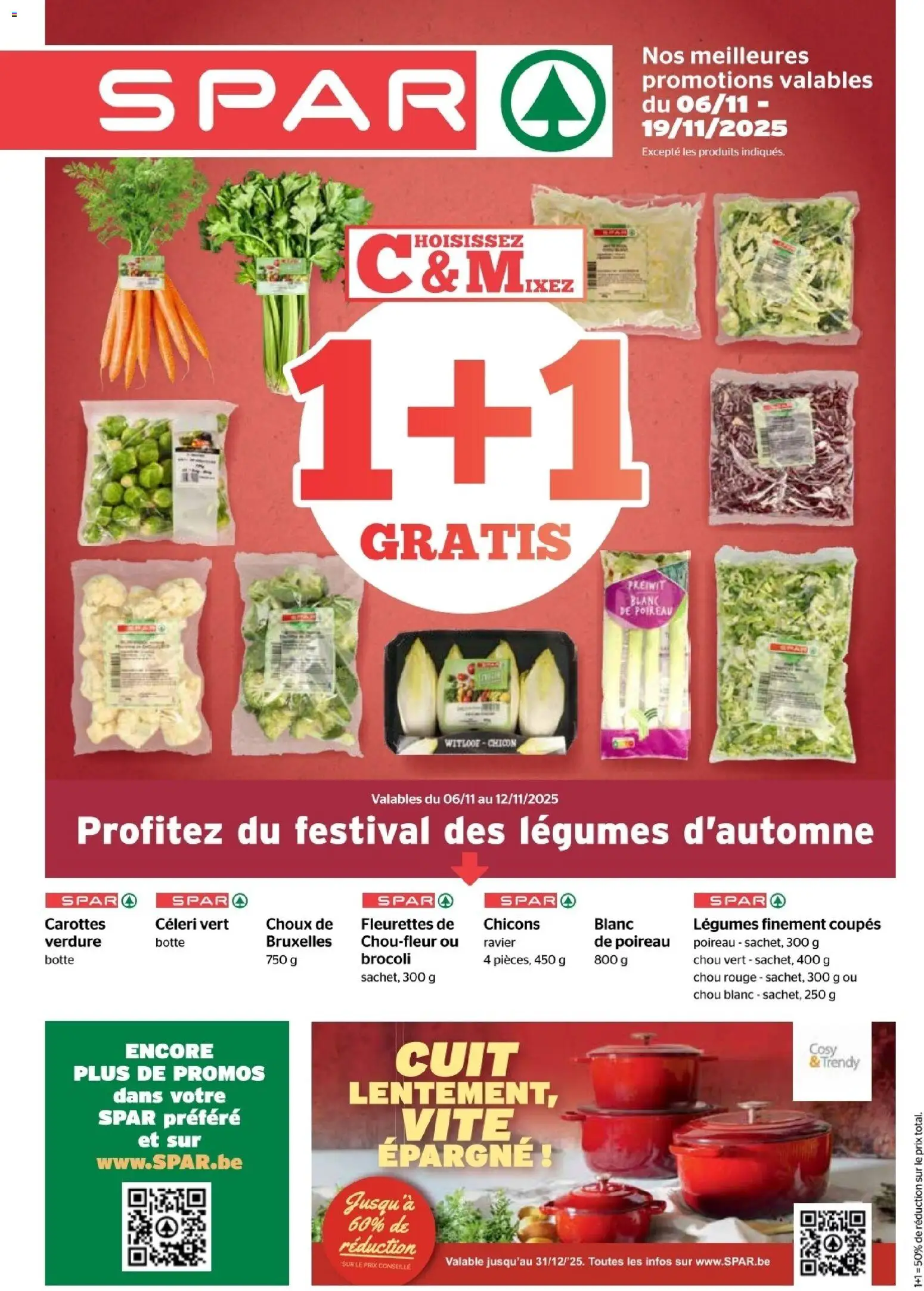 Voorbeeld van Publicité van winkel Spar Express geldig vanaf 06/11/2025