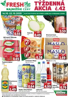 Náhľad Fresh letáku platného od 16.10.2025