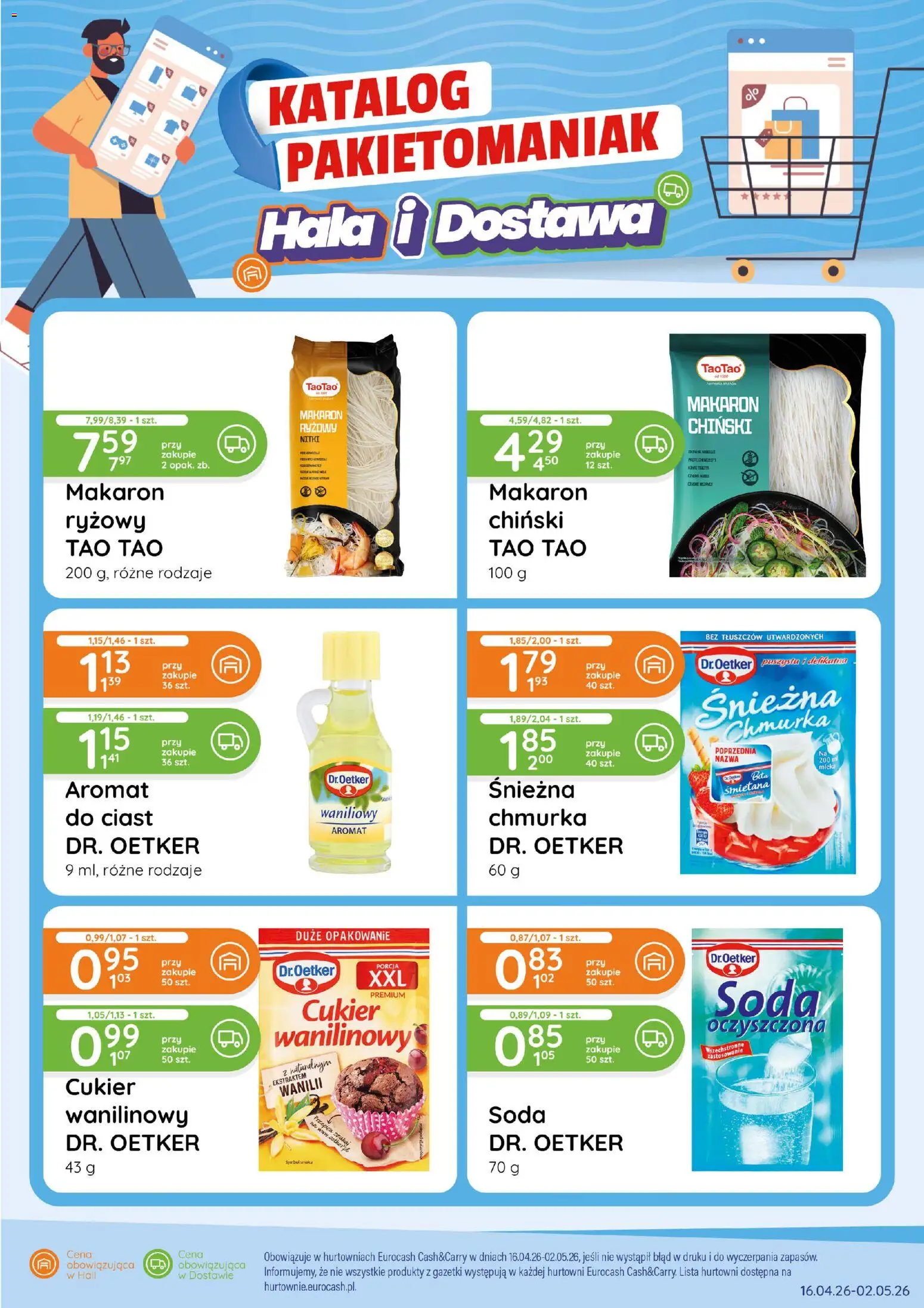 Pogląd gazetki "Eurocash gazetka - Pakietomaniak" ze sklepu Eurocash ważnej od 16.04.2026