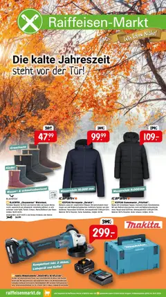 Vorschau von dem Prospekt des Geschäftes Raiffeisen Markt, gültig ab dem 01.11.2025